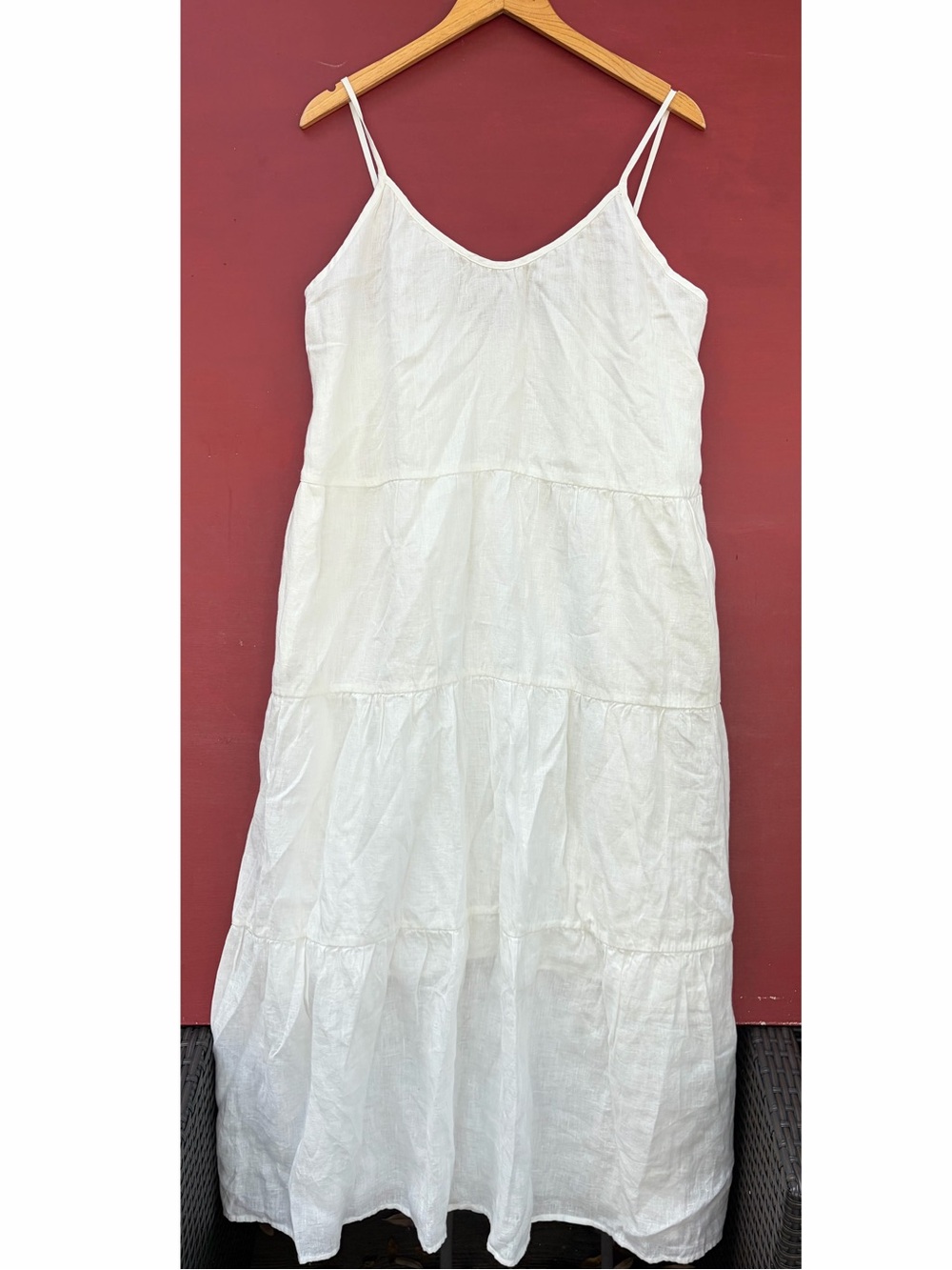 Left on Friday Linen Dress